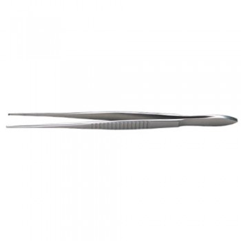 Micro Dissecting Forcep 0.8mm tips,1 x2teeth tungsten carbide coated tips, 11.5cm 0.8mm Serrated tips,11.5cm